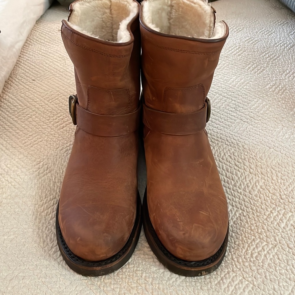 Frye Veronica Shearling boots